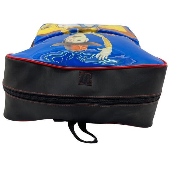 Disney Toy Story 2 Woody Bullseye Kids School Back Pack 100% PVC Book Bag New - Picture 6 of 14